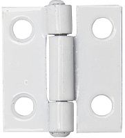Петля дверная 82х45 мм Gah Alberts 345594М, сталь с белым полимерным покрытием   