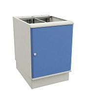 Тумба дверцей, высота 800 мм, серия 55/66, Treston 61207206, синяя