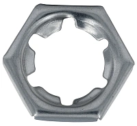 Гайка стопорная М39 DIN 7967, оцинкованная сталь