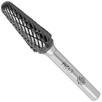 Изображение товара Борфреза твердосплавная с покрытием 16x33x73 форма L DIN 8033 ВК8 Волжский Инструмент 5604048, в упаковке