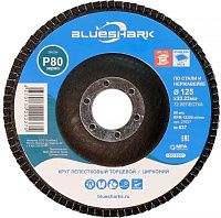 Круг лепестковый торцевой по нержавеющей стали Blueshark