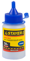 Краска синяя 50 г для малярных разметочных шнуров Master Stayer 0640-1