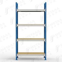 Изображение товара Стеллаж металлический 2500/1800/800 мм, Металл-завод SGR-V-ДСП 1884-2.5 ДС, дополнительная секция