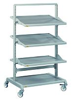 Тележка Treston Multi 2 M500 C72241001P, серая Тележка Treston Multi 2 M500 C72241001P, серая