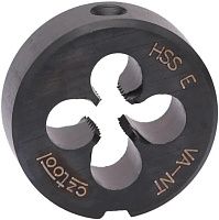 Плашка М24х3 мм стружколом DIN EN 22568 55х22 мм Bucovice 301240, HSSE-VA-NT