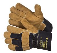 Изображение товара Перчатки рабочие кожаные ELEMENTA EXPERT HANDY™ KEVLAR® размер 11