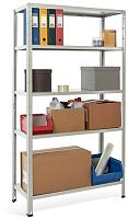 Стеллаж металлический до 200 кг, 5 полок Металл-завод СТФУ-П 1055-2,5 2500х1000х500 мм