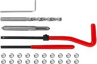 Набор для восстановления резьбы М6х1,0 мм Thorvik TRIS61, 25 шт метрическая резьба
