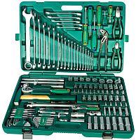 Изображение товара Универсальный набор инструмента 1/2"DR и 1/4"DR Jonnesway S04H524127S, 127 штук