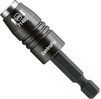 Держатель длина 60 мм, E1/4" для бит 1/4" Wiha CentroFix 32477, сталь