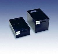 Контейнер с прямыми стенками, 323х508х280 мм Treston 10-36L-4ESD, черный