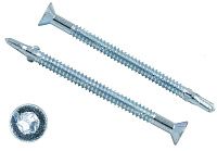 Саморез-флюгель 4,8х45 мм, шлиц T20, оцинкованная сталь