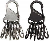 Изображение товара Набор карабинов Nite Ize KeyRack Steel KRS-03-11, 6 шт (серебристые)