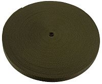 Стропа 25 мм 50 м Veritas S-080, хаки темный