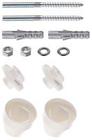 Комплект для крепления раковины PWR 8 Европартнер, 100 шт