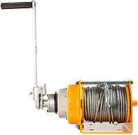 Лебедка ручная барабанная 0,5 т ЛТ-0,5 JHW, трос 40 м