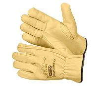 Изображение товара Перчатки рабочие кожаные ELEMENTA EXPERT DRIVER FORCE KEVLAR® размер 11