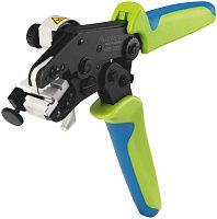 Изображение товара Клещи с ручной подачей ножа для резки и снятия изоляции Ø 2,2 мм RENNSTEIG RE-800000033