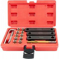 Набор инструментов для восстановления резьбы скобы тормозного суппорта Thorvik BTRK,16 шт