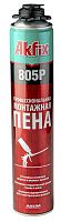 Изображение товара Профессиональная монтажная пена под пистолет Akfix 805P FA001, 850 гр