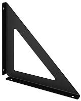 Кронштейн для полок 195х195 мм Домарт DELTA модель 1, белый/черный, 2 шт