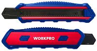 Нож универсальный для тяжелых работ 18 мм Workpro WP212015