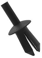 Клипса автомобильная крепежная с нажимным штырьком AS-1421