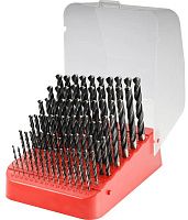 Набор сверл по металлу 1-10 мм HSS-R 118° DIN 338 H-Tools 205223TXHT, 91 шт