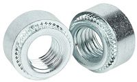 Гайка запрессовочная М8, лист 1,4 мм, тип S, оцинкованная сталь