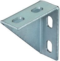 Угловая консоль для монтажной системы FUS Fischer WK 100х100 мм 063559, оцинкованная сталь