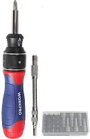 Отвертка с битами Workpro Double Drive WP221052, 29 предметов