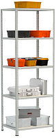 Стеллаж металлический до 150 кг, 5 полок Металл-завод СТФ 755-2,5 2500х700х500 мм