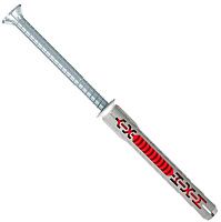 Дюбель фасадный DUOXpand 8x120 T Fischer 562181 с потайным шурупом, оцинкованная сталь, 4 шт в блистере