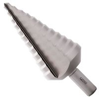 Сверло ступенчатое прямая канавка 100 мм 12 ступеней 6-35,7 мм ц/х 10 мм HSSE-Co5 Bucovice 697030