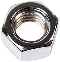 Гайка шестигранная М5 DIN 934, латунь хромированная