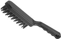 Щетка проволочная стальная с пластмассовой ручкой, 4 ряда, ЗУБР 35011-4_z01