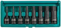 Изображение товара Набор торцевых насадок 1/2"DR, ударных шестигранных, H5-H19 Jonnesway S05A408S, 8 штук