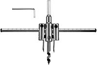 Изображение товара Сверло по дереву регулируемое 40-200 мм ЗУБР 29440-200