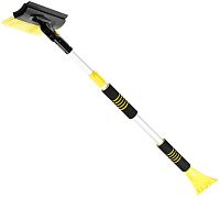 Щетка-сметка автомобильная телескопическая 980 - 1450 мм Stayer 61042-145, со скребком и водосгоном