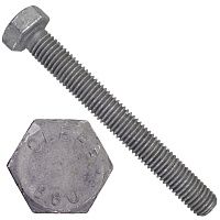 Болт шестигранный М27х200 DIN 933, класс прочности 8.8, горячий цинк
