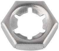 Гайка стопорная DIN 7967 пружинная, нержавеющая сталь А2 (1.4310)
