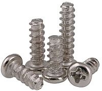 Саморез с полукруглой головкой 4х10 арт. 9091, нержавеющая сталь А2