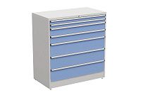 Тумба с выдвижными ящиками высота 1400 мм нагрузка на ящик 75 кг 130/140, Treston 61807035