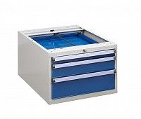 Тумба с выдвижными ящиками высота 370 мм, открывание 85% серия 55/37, Treston 61107001