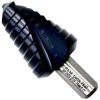 Сверло по металлу ступенчатое винтовая канавка 20-34 мм HSSE TiALN Профоснастка 30106109