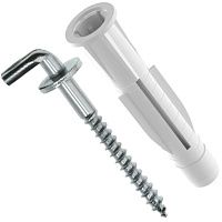 Дюбель с костылем 8х51 мм Pirat Bill-L TOX, полиэтилен, 20 шт