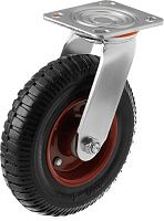 Колесо большегрузное поворотное с резиновым протектором 200 мм PS 200