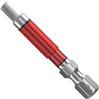 Бита ударная HEX3 длина 49 мм, E1/4" Wiha TY-Bit 42124, сталь Cr-V