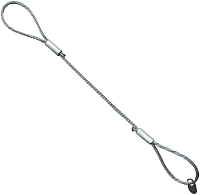 Строп канатный петлевой СКП (УСК1) 0,4 т, длина 1 м