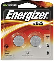 Батарейки Energizer CR2025 BP2 Батарейки Energizer CR2025 BP2